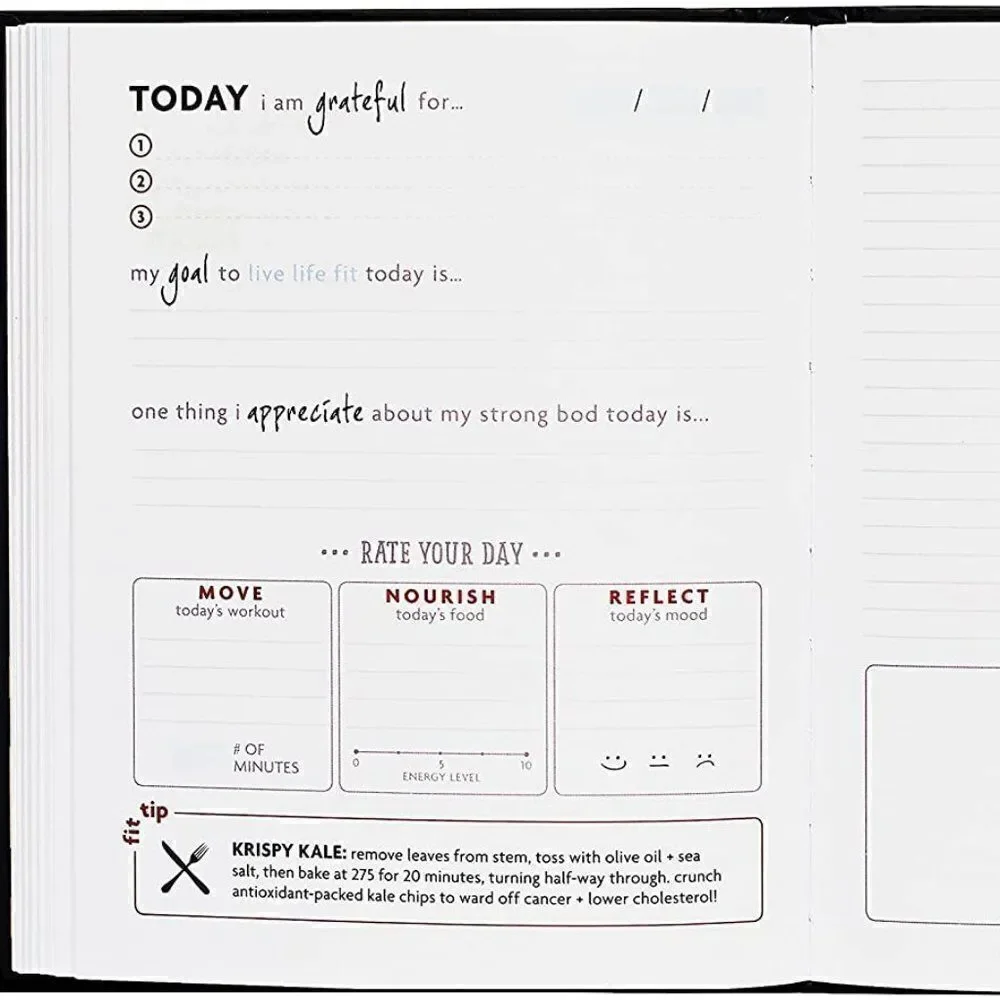 Fitspiration weeks blank